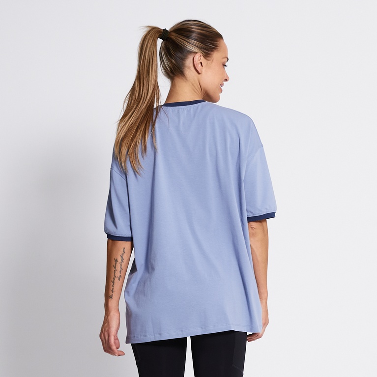 Training ringer tee "Koster" Blue